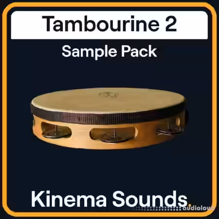 Kinema Sounds Tambourine 2 Retro Tambourine [WAV] - Sample Pack Artwork