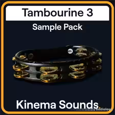 Kinema Sounds Tambourine 3 Modern Tambourine [WAV] - Sample Pack Artwork