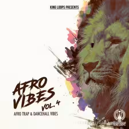 King Loops Afro Vibes Vol.4 [WAV, MiDi] - Sample Pack Artwork