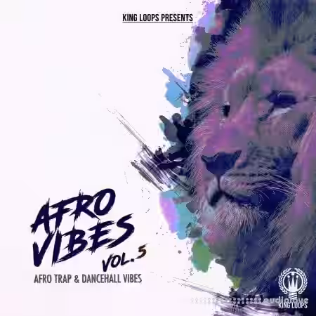 King Loops Afro Vibes Volume 5 [WAV, MiDi] - Sample Pack Artwork