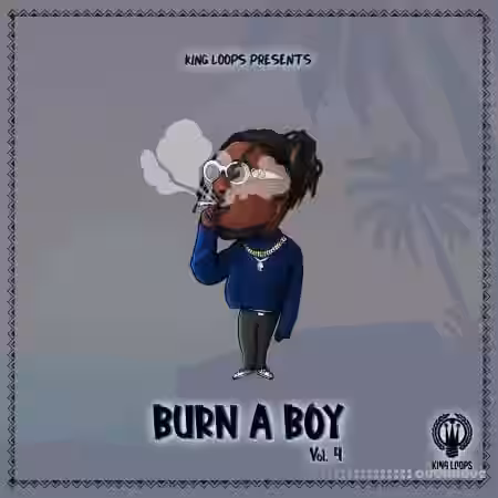 King Loops Burn A Boy Vol.4 [WAV, MiDi] - Sample Pack Artwork