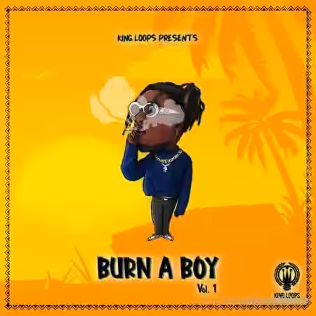 King Loops Burn A Boy Volume 1 [WAV, MiDi] - Sample Pack Artwork