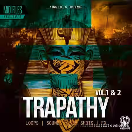King Loops Trapathy Vol 1 and Vol 2 [WAV, MiDi] - Sample Pack Artwork