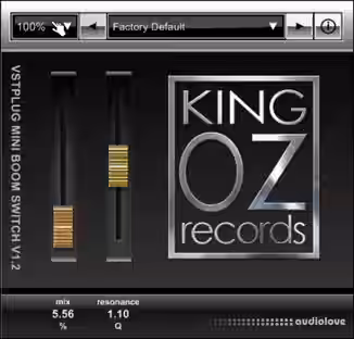 King OZ VSTplug Mini Boom Switch v1.2 RETAiL [WiN]