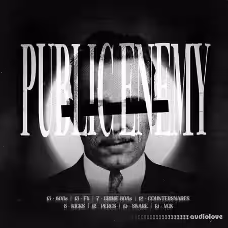 KinoDa1 Public Enemy Drum kit [WAV] - Sample Pack Artwork