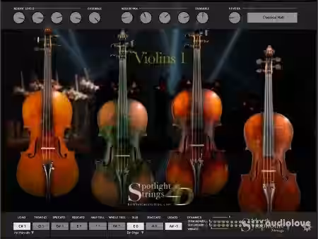 Kirk Hunter Spotlight Strings 4D [KONTAKT] - Sample Pack Artwork