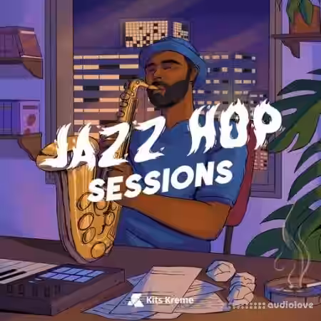 Kits Kreme Jazz Hop Sessions [WAV] - Sample Pack Artwork