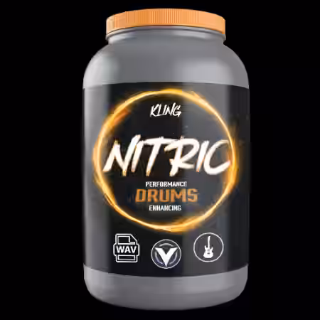 Kling Music NITRIC Performance Enhancing Drums [WAV, Synth Presets] - Sample Pack Artwork