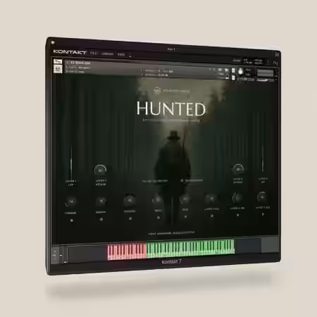 Kompose Audio Hunted Cinematic Suspense Instrument [KONTAKT] - Sample Pack Artwork