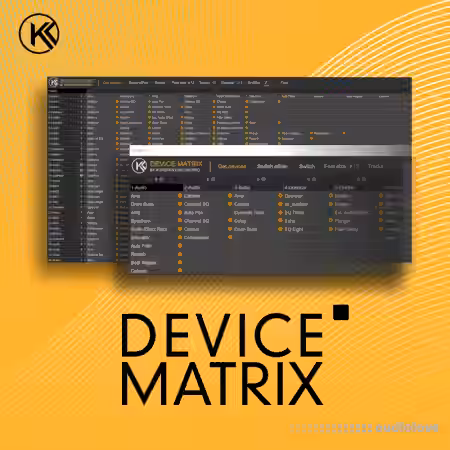 Konstantin Klem Device Matrix [Max for Live] - Sample Pack Artwork