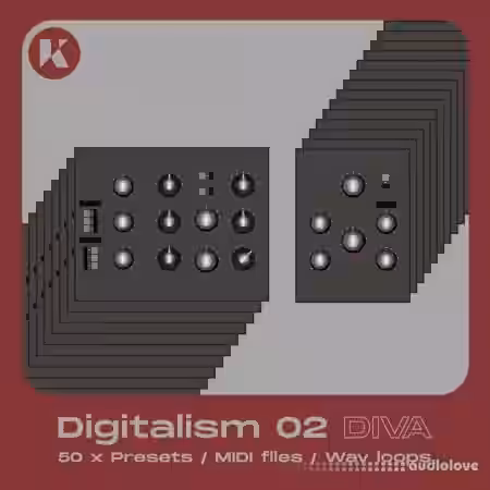 Konturi  Digitalism 02: Diva Presets [WAV, MiDi, Synth Presets] - Sample Pack Artwork
