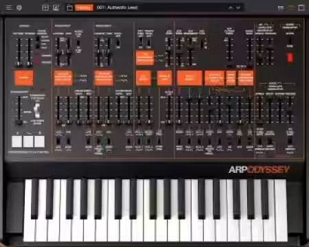 KORG ARP Odyssey v1.5.0 [MacOSX] - Sample Pack Artwork