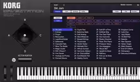 KORG WAVESTATION v2.3.1 / v2.4.1 [WiN, MacOSX] - Sample Pack Artwork