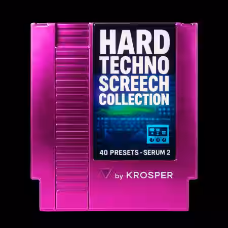 Krosper Hard Techno Screech Collection [WAV, Synth Presets, DAW Templates] - Sample Pack Artwork