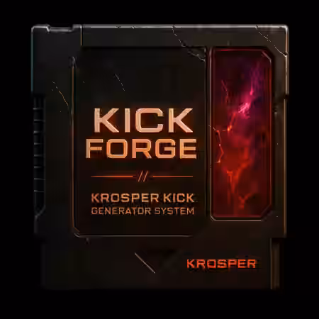 Krosper Kick Forge The Hybrid Core [WAV, Synth Presets, DAW Templates] - Sample Pack Artwork