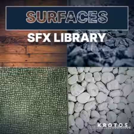 Krotos Surfaces SFX Library [WAV] - Sample Pack Artwork