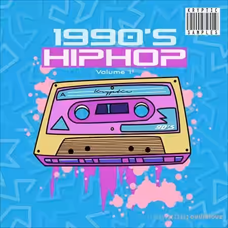 Kryptic Samples 1990s Hip Hop Vol.1 [WAV, MiDi] - Sample Pack Artwork