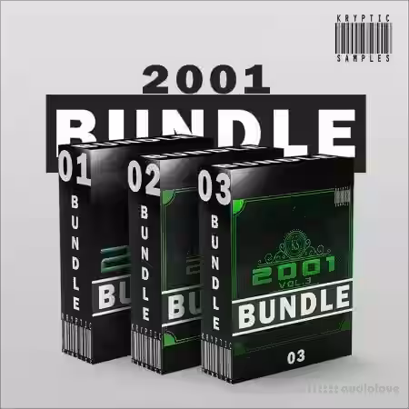 Kryptic Samples 2001 Bundle [WAV, MiDi] - Sample Pack Artwork