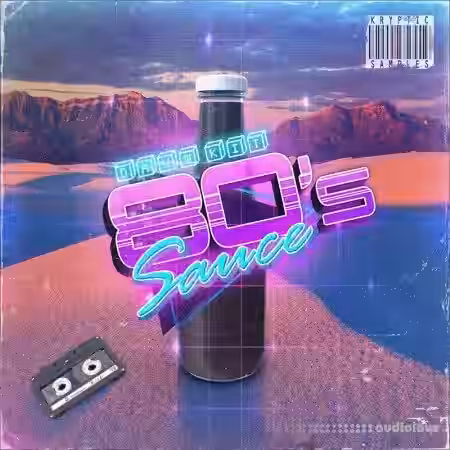 Kryptic Samples 80s Sauce [WAV, MiDi] - Sample Pack Artwork