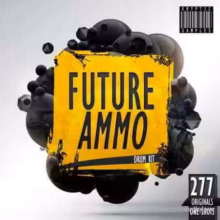Kryptic Samples Future Ammo Drum Kit [WAV] - Sample Pack Artwork