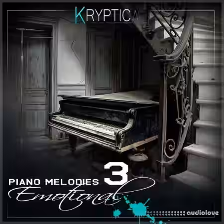 Kryptic Samples Kryptic Piano Melodies: Emotional 3 [WAV, MiDi] - Sample Pack Artwork