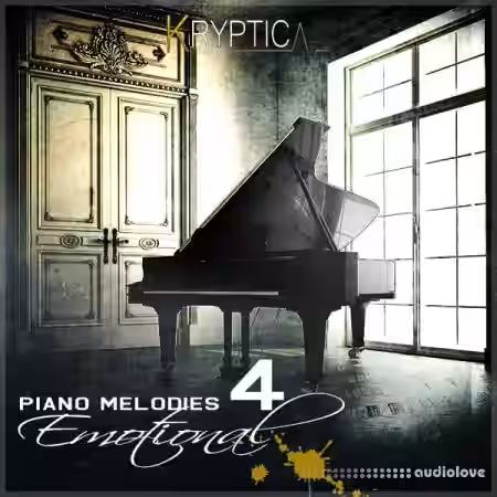 Kryptic Samples Kryptic Piano Melodies: Emotional 4 [WAV, MiDi] - Sample Pack Artwork