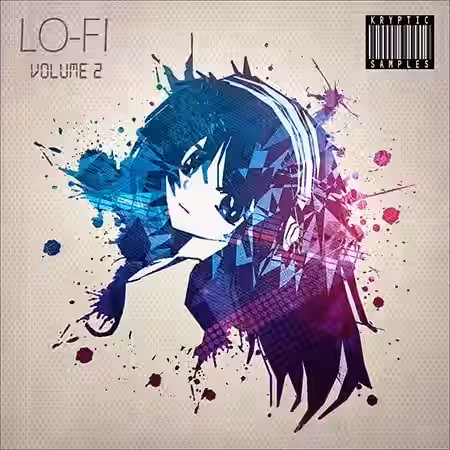 Kryptic Samples Lo-Fi Vol.2 [WAV, MiDi] - Sample Pack Artwork