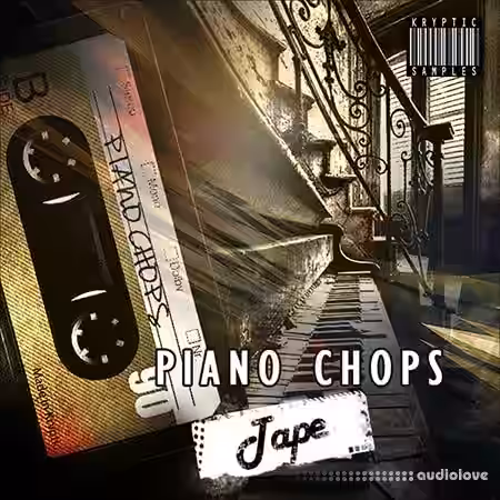 Kryptic Samples Piano Chops Tape [WAV, MiDi] - Sample Pack Artwork