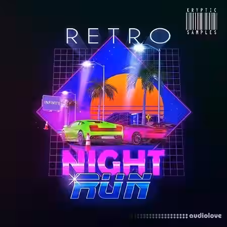 Kryptic Samples Retro Night Run [WAV, MiDi] - Sample Pack Artwork