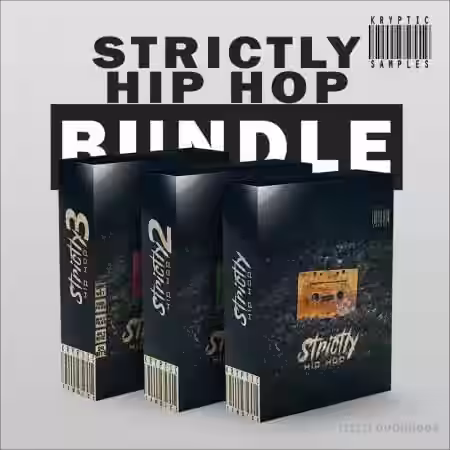 Kryptic Samples Strictly Hip Hop Bundle [WAV, MiDi] - Sample Pack Artwork