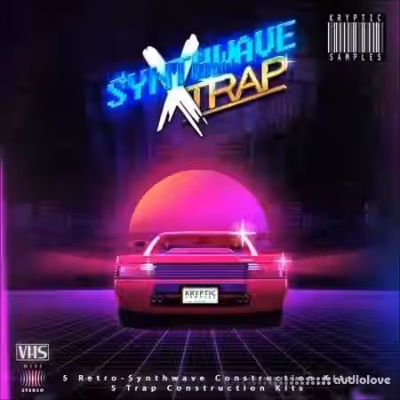 Kryptic Samples Synthwave X Trap [WAV, MiDi] - Sample Pack Artwork