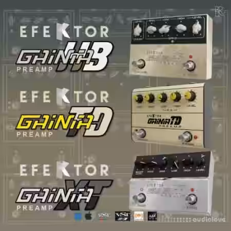 Kuassa Efektor Gainia Bundle v1.0.0 [WiN] - Sample Pack Artwork