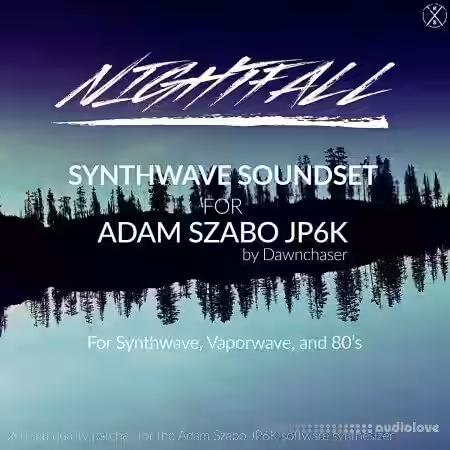 Kulshan Studios Nightfall Synthwave Soundset [Synth Presets] - Sample Pack Artwork