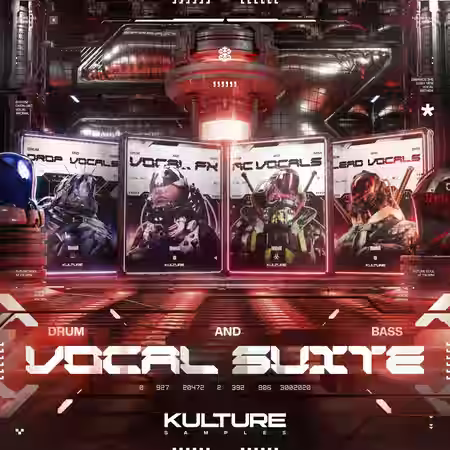 Kulture Drum and Bass Vocal Suite WAV MiDi - Sample Pack Artwork