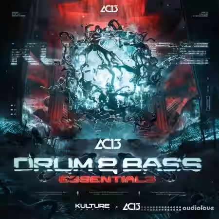 Kulture Samples AC13's Drum and Bass Essentials [WAV, MiDi, Synth Presets, DAW Templates] - Sample Pack Artwork