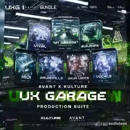 Kulture Samples UK Garage Production Suite [WAV, MiDi, Synth Presets] - Sample Pack Artwork