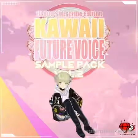 KURANTORION Kawaii Future Voice Sample Pack Vol.2 [WAV] - Sample Pack Artwork