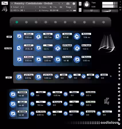 Kwonky Instruments Combobulate Vol.2 Ombob [KONTAKT] - Sample Pack Artwork