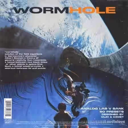 KXDET x CLIO Wormhole Analog Lab V Bank [Synth Presets] - Sample Pack Artwork