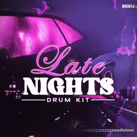 KXVI Late Nights Drum Kit [WAV] - Sample Pack Artwork