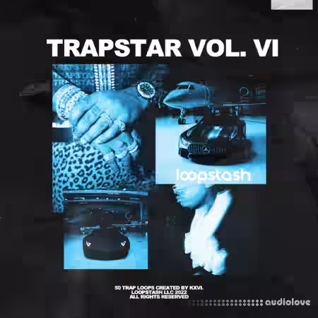 KXVI Trapstar Loop Kit Vol.6 [MP3] - Sample Pack Artwork