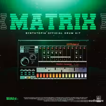 Kxvi x Vision The Matrix Drum Kit [WAV] - Sample Pack Artwork