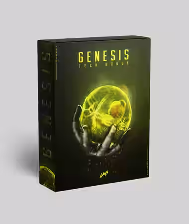 LAB Recordings Genesis Tech House WAV MiDi Serum - Sample Pack Artwork