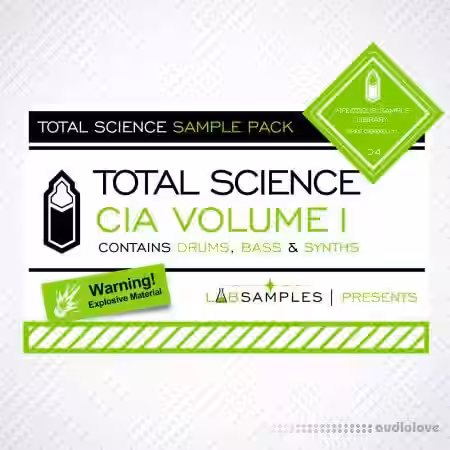 Labsamples Total Science CIA Drum and Bass Vol.1 [MULTiFORMAT] - Sample Pack Artwork