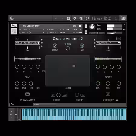 Lamprey Oracle Ambient Guitars Volume 2 [KONTAKT] - Sample Pack Artwork