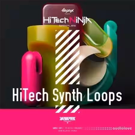 lapix HiTECH NINJA SAMPLES HiTECH Synth Loops Vol.1 [WAV] - Sample Pack Artwork