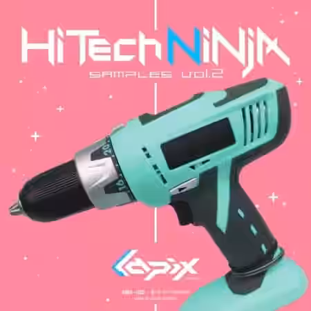 lapix HiTECH NINJA SAMPLES Vol.2 [WAV, MiDi] - Sample Pack Artwork