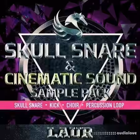 Laur Skull Snare & Cinematic Sound Sample Pack [WAV, MiDi] - Sample Pack Artwork