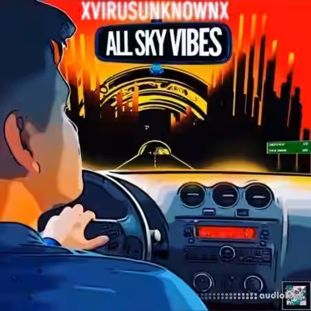 Lazerdisk XVIRUSUNKNOWNX ALL SKY VIBES [WAV] - Sample Pack Artwork