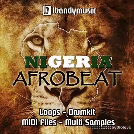 LBandyMusic Nigeria Afrobeat [WAV, MiDi, Synth Presets, FL Studio, DAW Presets] - Sample Pack Artwork